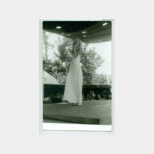 1972 Taksim Taşlık Gazinosu Sanatçı Fotoğraf