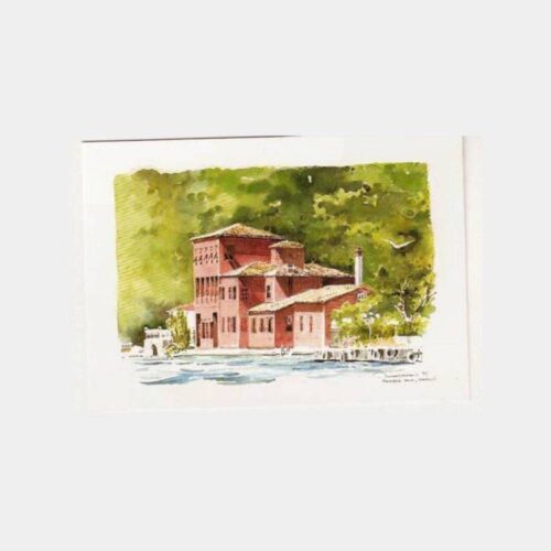 Boğaziçi Konulu Tablo Tebrik Kartları-10