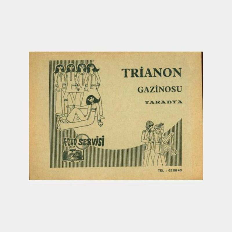1974 Tarabya Trianon Gazinosu Fotoğraf Kabı