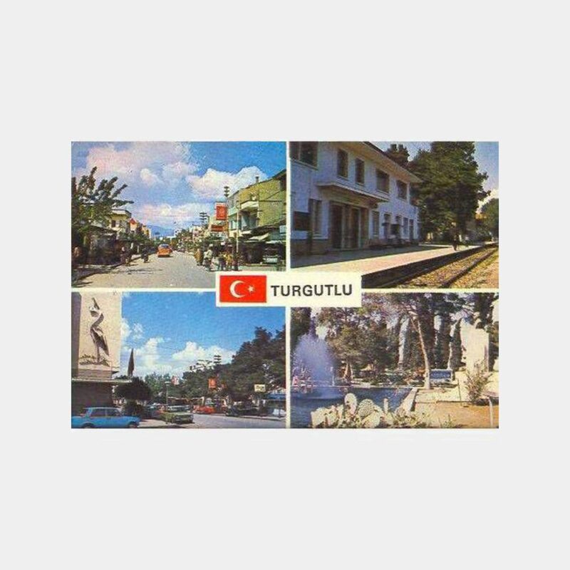 Manisa Turgutlu 4 Görünüm Kartpostal