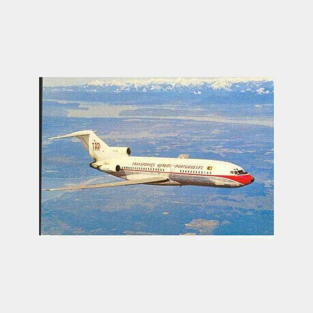 TAP Portekiz Uçak Kartpostal