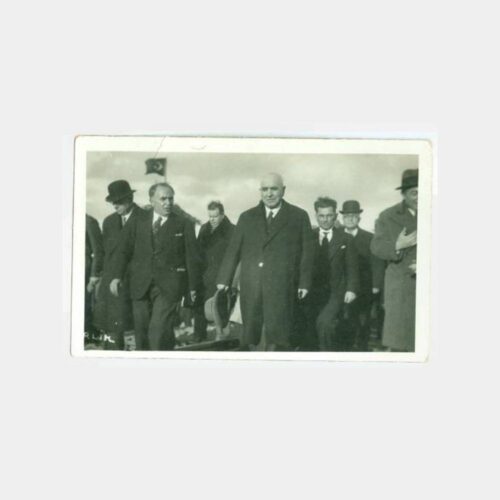 1936 Zonguldak Demiryolu Açılış Resmi Küşad Fotoğraf