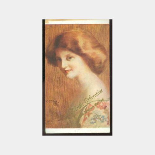 1940 Melba Çikolata Baskı Fantazi Yabancı Kart