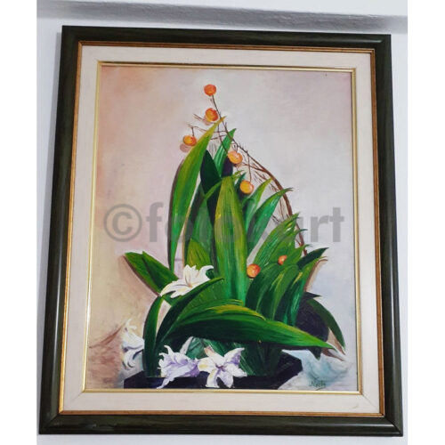 Zambaklar YaÄŸlÄ±boya Tablo