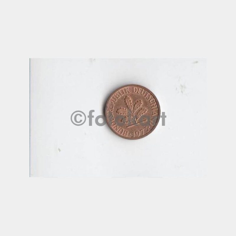 1973 Almanya 1 Png Madeni Para