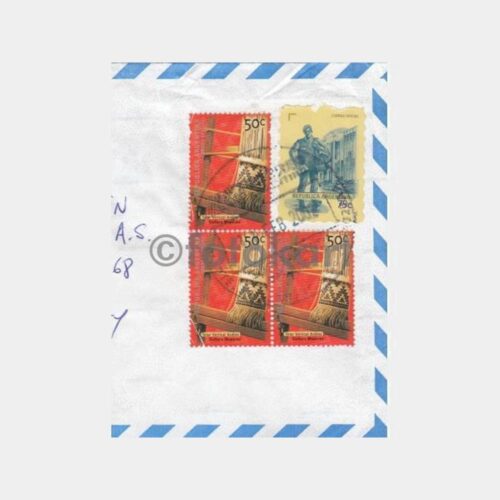 2002 Arjantin Yabancı Posta Tarihi Zarf