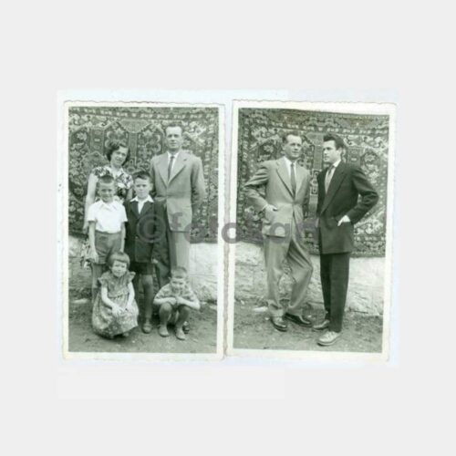 1940 Arnavut Türk Aile Konulu Fotoğraf