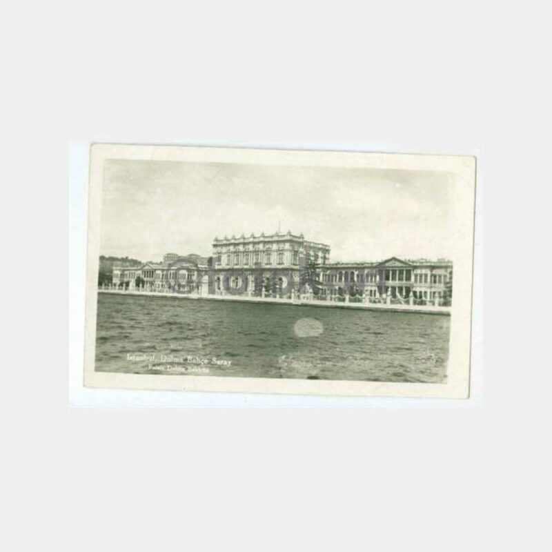 1941 Ata Pullu Beyoğlu Damga Dolmabahçe Kartpostal | fotokart