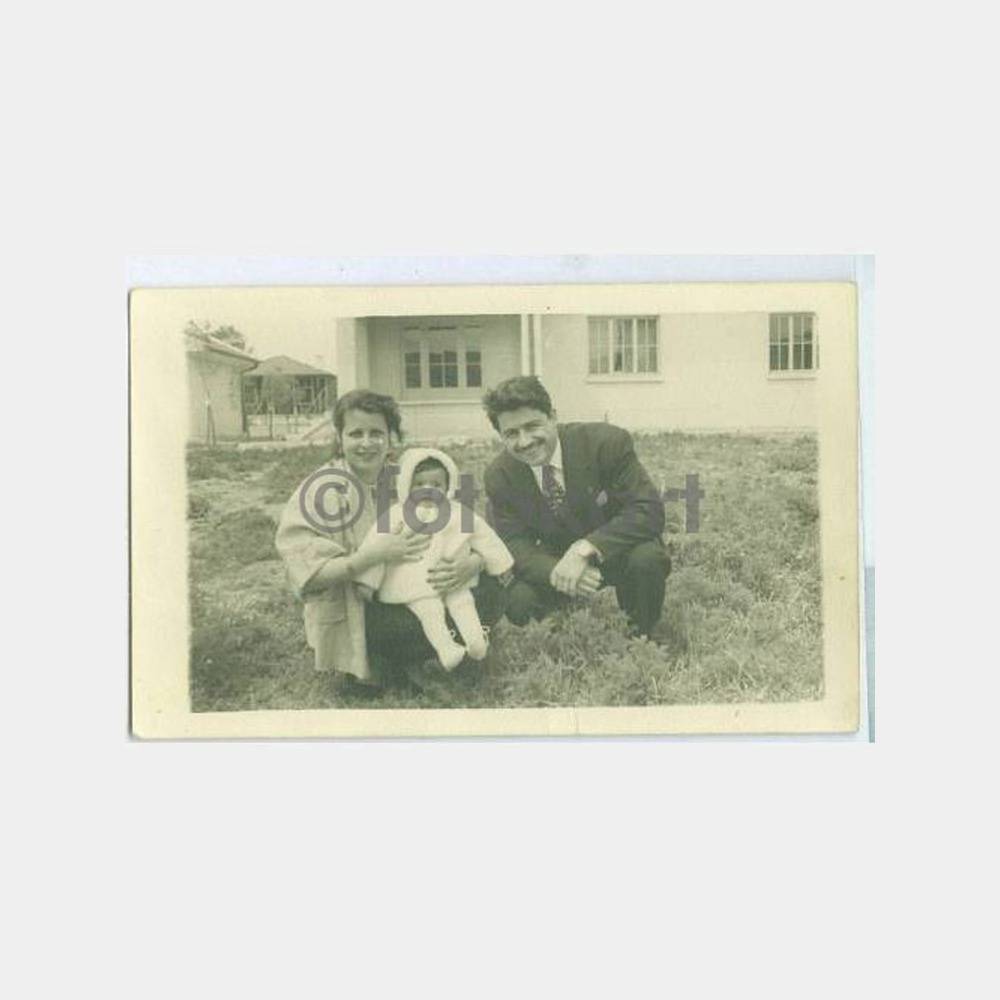 1955 Çanakkale Foto Enstanta Aile Fotoğraf