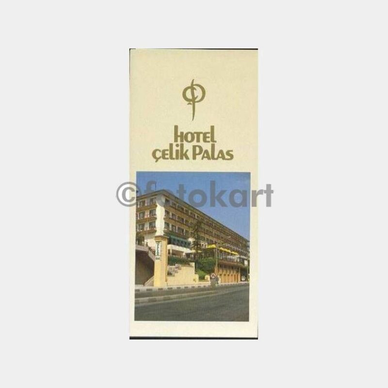 Bursa Hotel Çelik Palas Tanıtım Broşürü