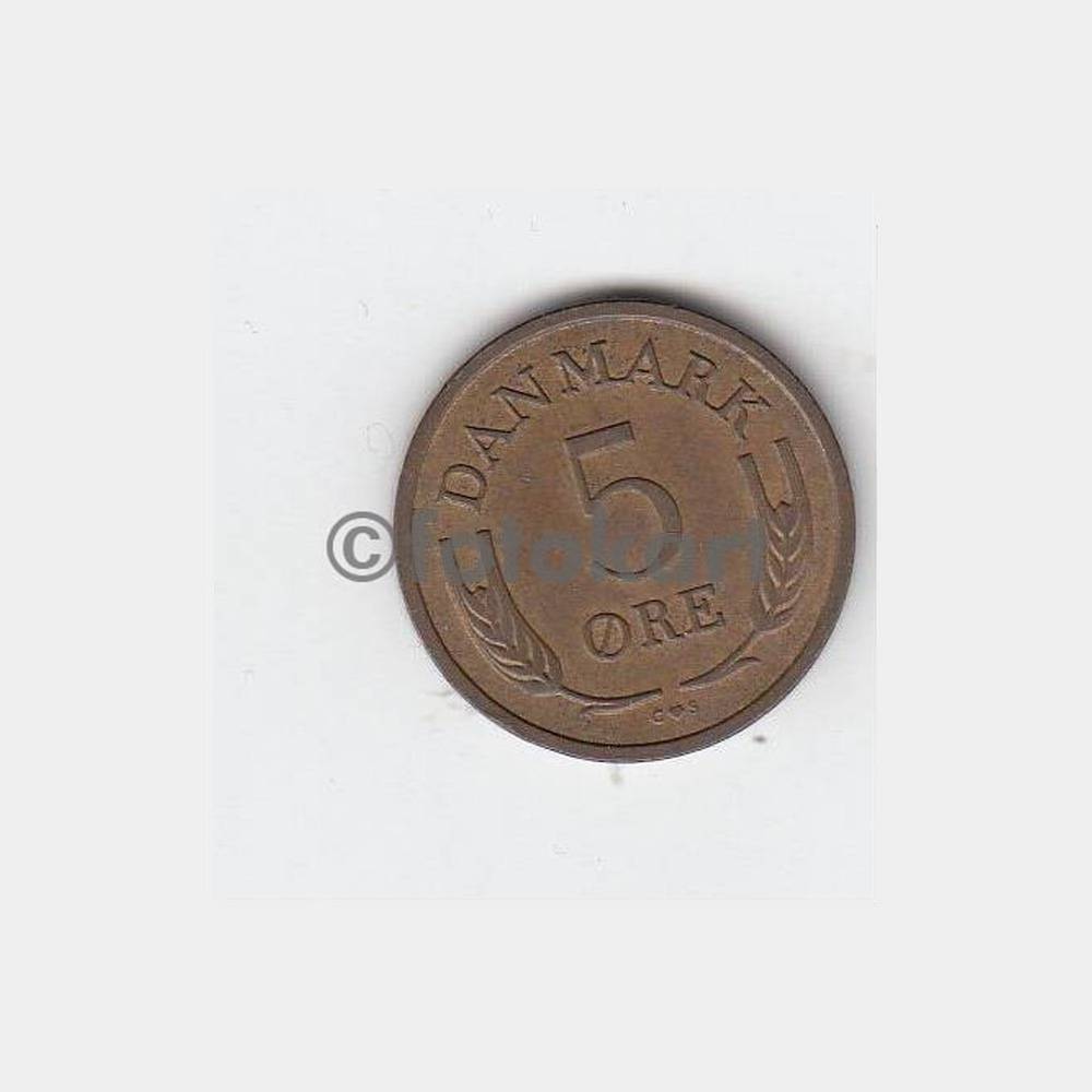 1969 Danimarka 5 P Madeni Para