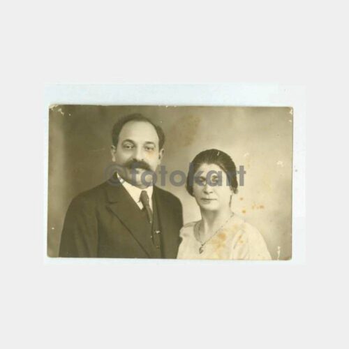 1930 İstanbul Ermeni Aile Stüdyo Fotoğraf