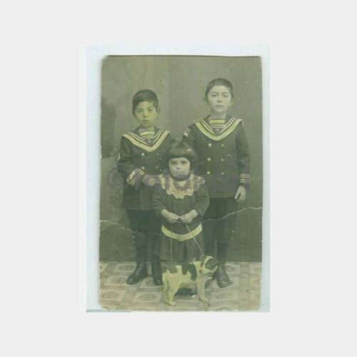 1920 Ermeni Çocuklar Stüdyo Fotoğraf