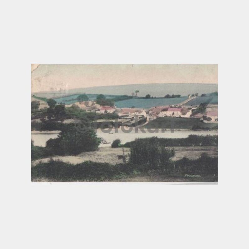 1928 İngiltere Londra Frogmore Damgalı Kartpostal