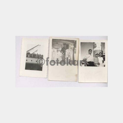 Denizcilik ve Gemi Konulu 3 Adet Fotoğraf