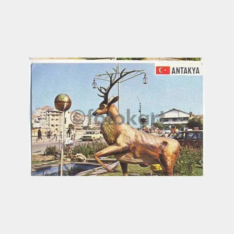 Antakya Geyik Sembol Görünüş Kartpostal