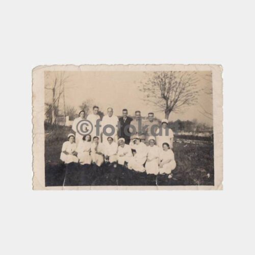 1939 Kars Hastane Hemşire Konulu 2 Adet Fotoğraf