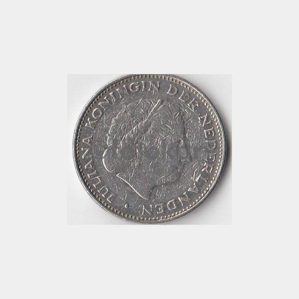 1971 Hollanda 2,5 C Madeni Para