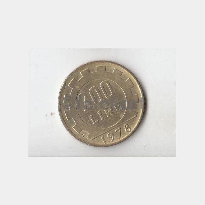 1978 İtalya 200 Liret Madeni Para