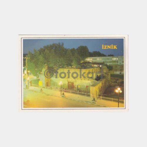 1980 İznik Ayasofya Görünüş Kartpostal