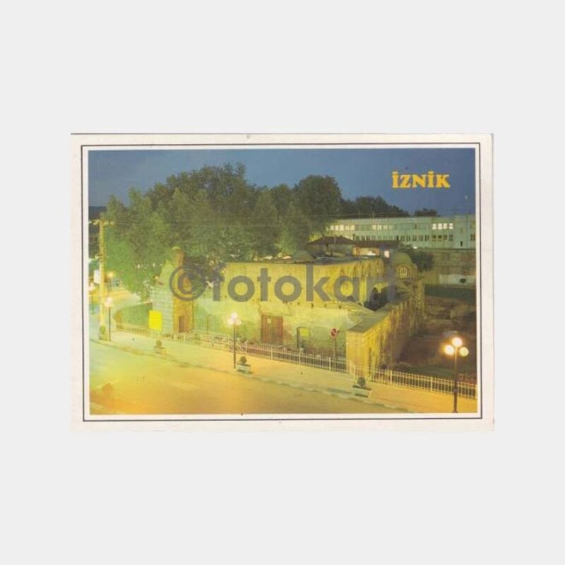 1980 İznik Ayasofya Görünüş Kartpostal