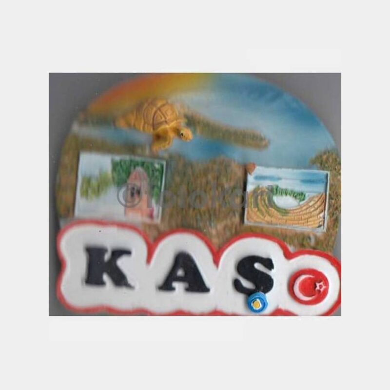 Kaş Antalya Muhtelif Görünüş Konulu Magnet