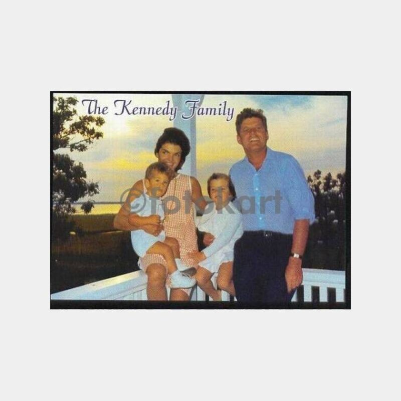 Kennedy ve Ailesi Kartpostal