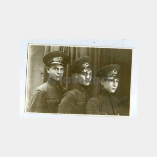 1929 Kuleli Askeri Öğrencileri Stüdyo Fotoğraf