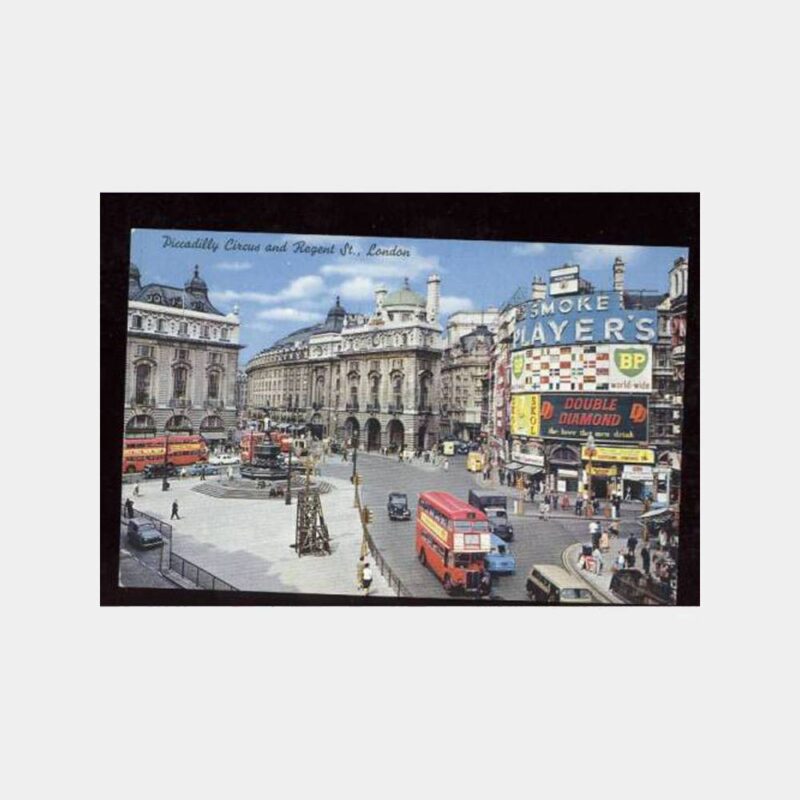 Londra Çift Katlı Otobüs Routemaster Kartpostal