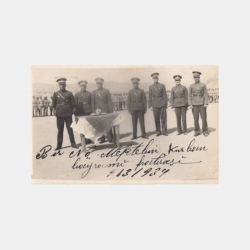 1934 Malatya Askeri Bayram Kutlama Konulu Fotoğraf