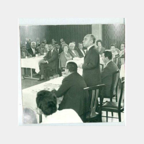 1970 CHP Necdet Uğur Maksim Toplantısı Fotoğraf