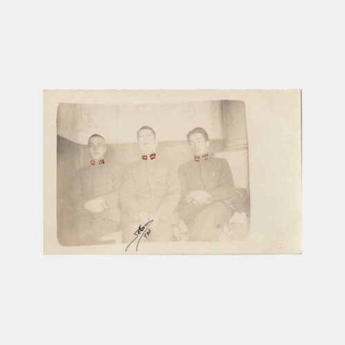 1931 Kars Sarıkamış Askeri Grup Fotoğraf