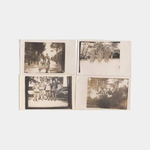 1930 Kars Sarıkamış Askeri Albümden 4 Adet Fotoğraf