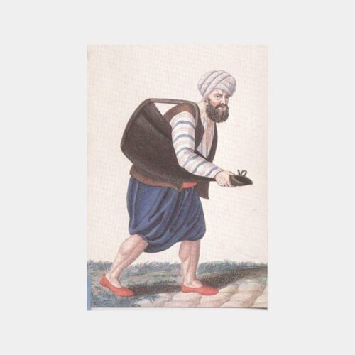 Osmanlı Sucu Konulu İSKİ Tebrik Kartı