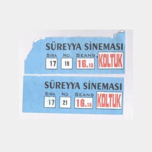 Kadıköy Süreyya Sineması Bilet 2 Adet Yer Kuponu