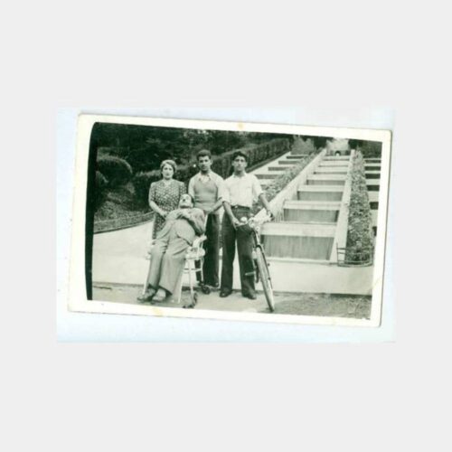 1940 Yalova Termal Taraçalar Aile Fotoğraf