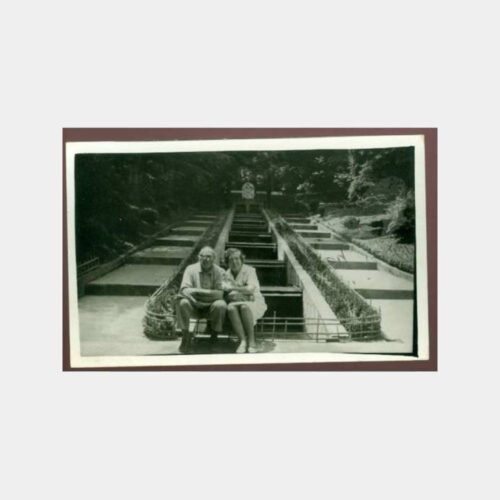 1976 Yalova Termal Taraçalar Aile Fotoğraf