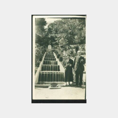 1933 Yalova Termal Taraçalar Aile Fotoğraf