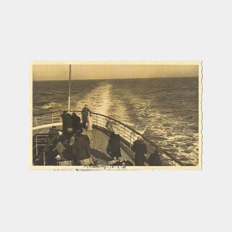 1939 Transilvanya Gemisi Karadenizde Fotokart