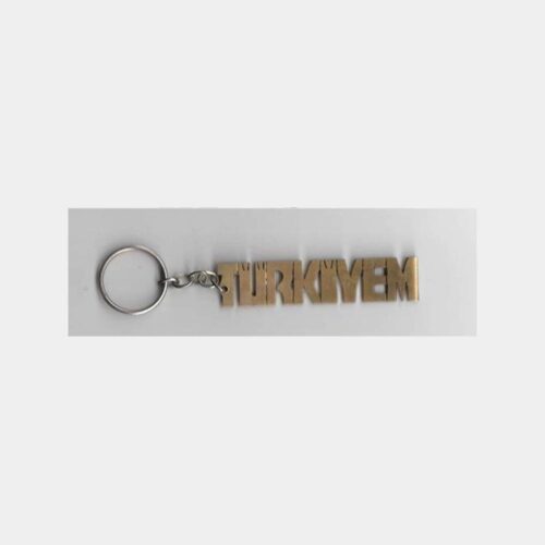 Türkiyem Madeni Anahtarlık