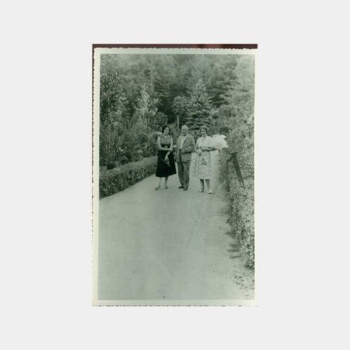 1954 Yalova Parkı Aile Gezinti Fotoğraf