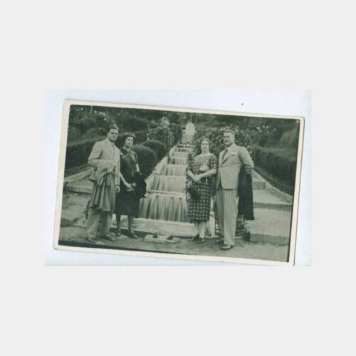 1938 Yalova Termal Taraçalar Aile Fotoğraf