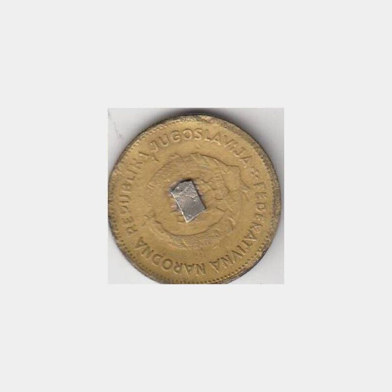1955 Yugoslavya 50 A Madeni Para
