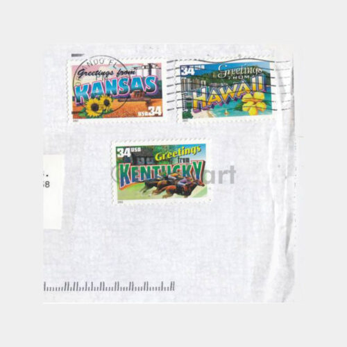 2003 ABD Yabancı Posta Tarihi Zarf