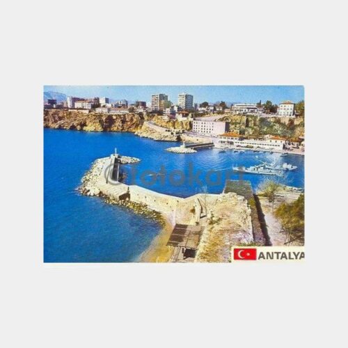 Antalya Limana Bir Bakış Kartpostal