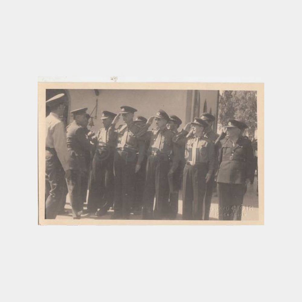 1940 İskenderun Askeri Grup Tören Fotoğraf