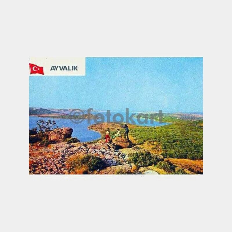 Ayvalık Sahil Görünüş Kartpostal
