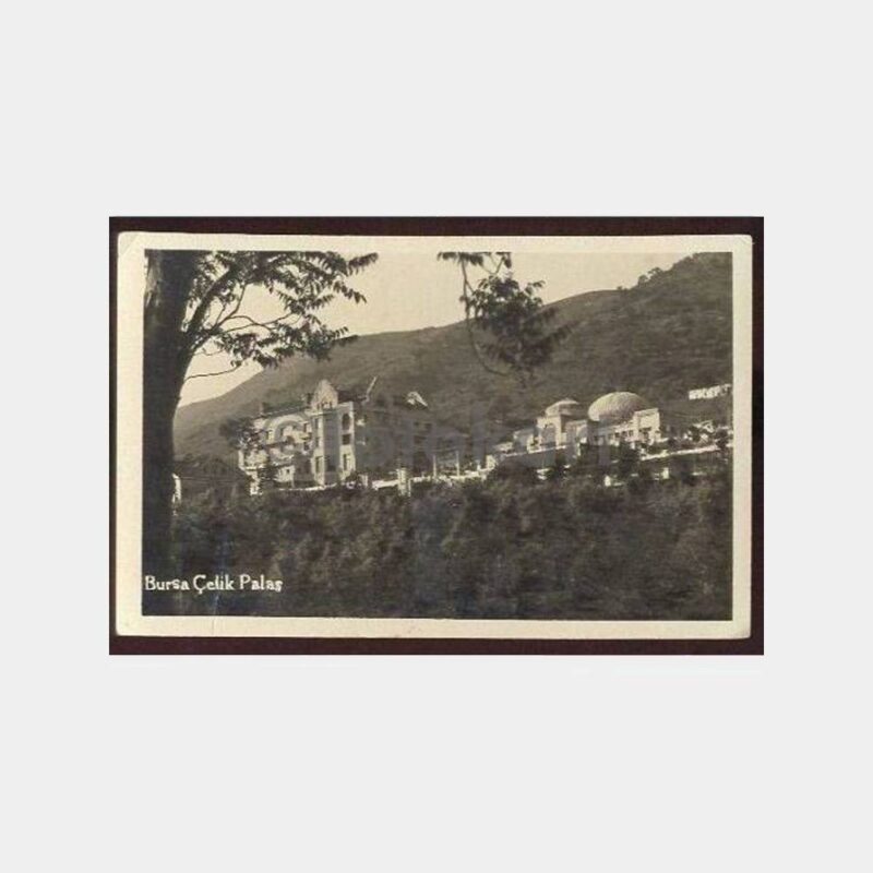 1940 Bursa Çekirge Palas Fotokart