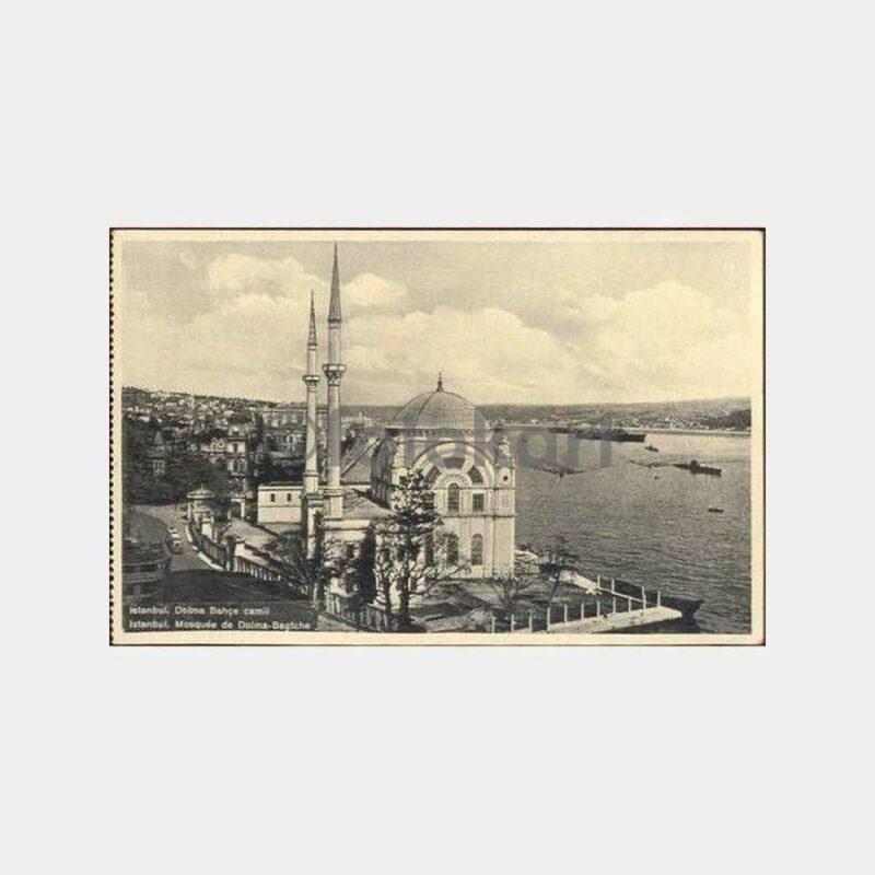 Dolmabahçe Camii Kartpostal Editör Isaac M. Ahitouv