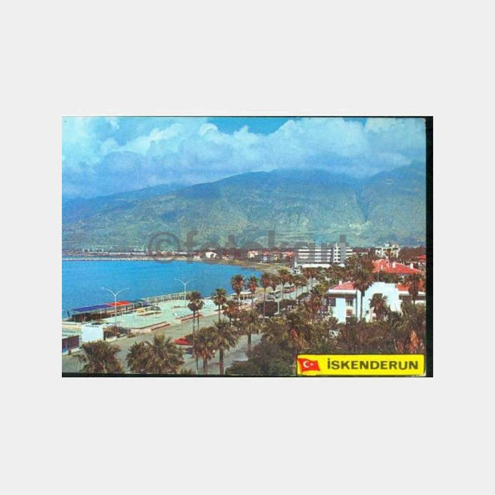 1970 İskenderun Genel Görünüş Kartpostal